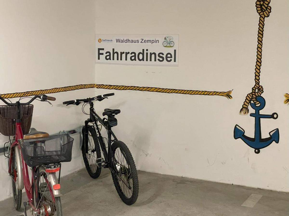 "Ab Zum Strand" Ferienwohnung Mit Balkon Zempin Exterior photo